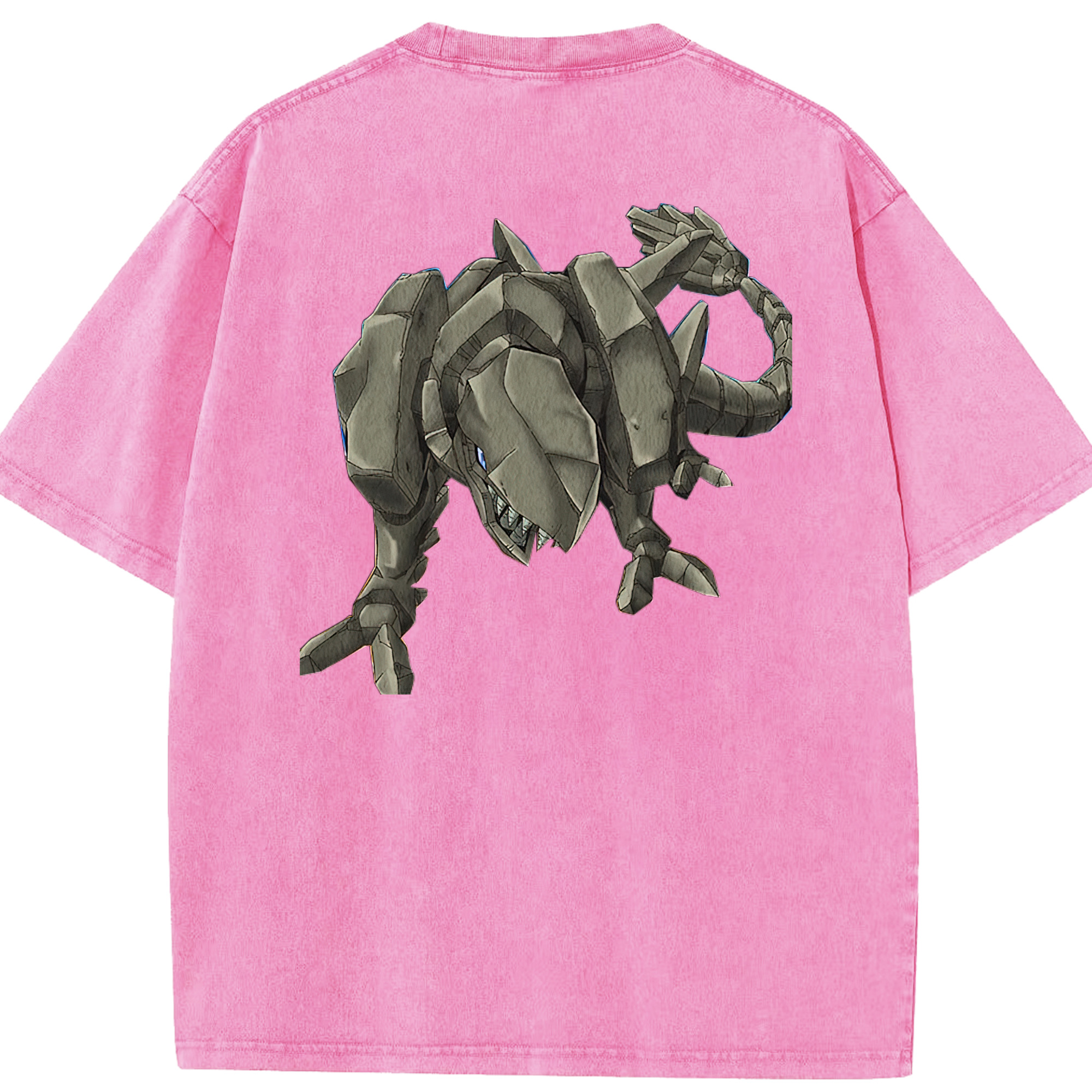 （画像用） 遊☆戯☆王 Yu-Gi-Oh! 綿100% ヴィンテージ風 半袖Tシャツ（背面プリント）
